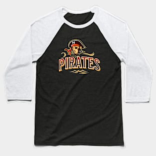 Pirate Patch Kid Baseball T-Shirt